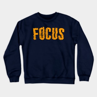 focus broken split effect Crewneck Sweatshirt